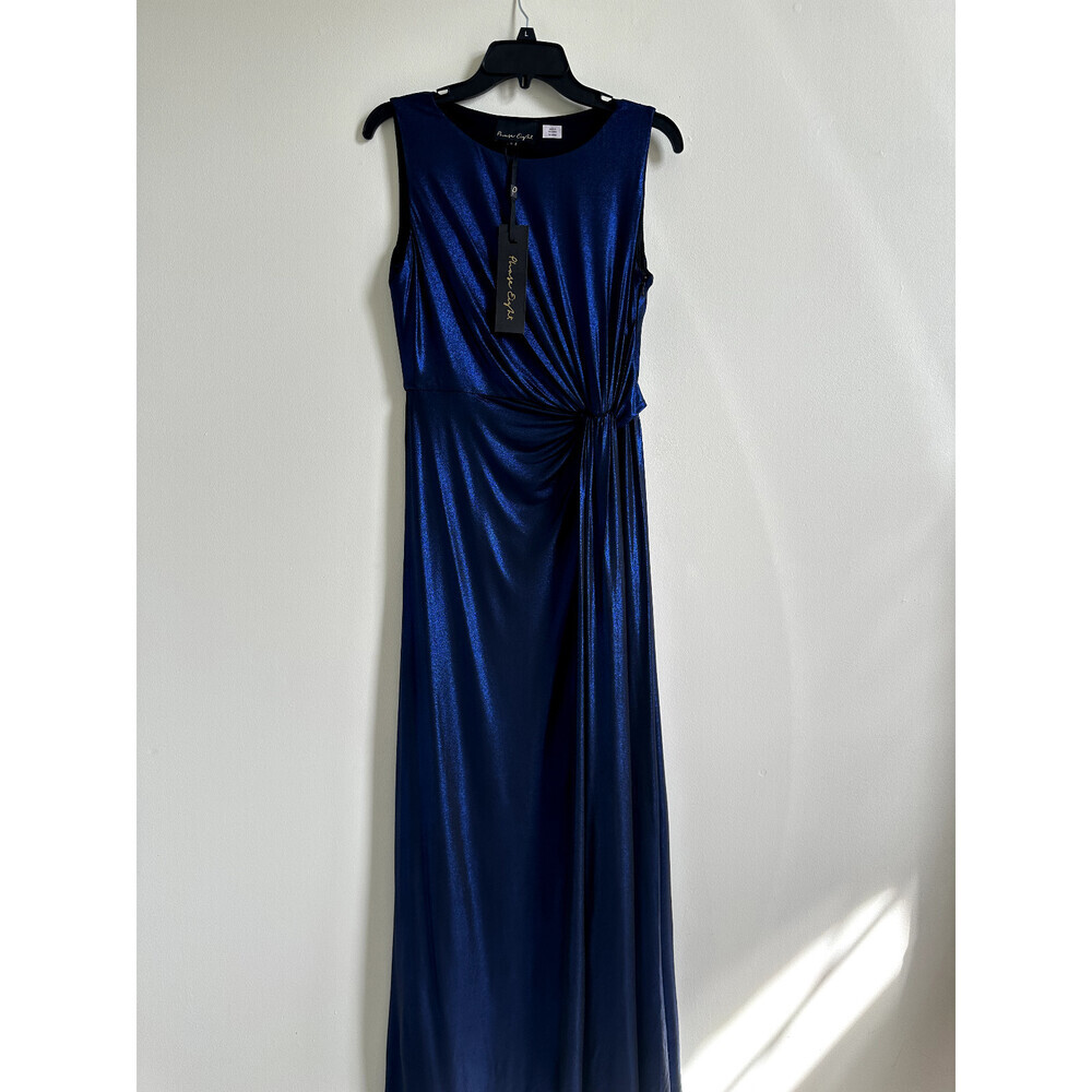 Phase Eight women's Shimmer maxi Sleeveless Dress in Cobalt Blue Size 6 US 10UK